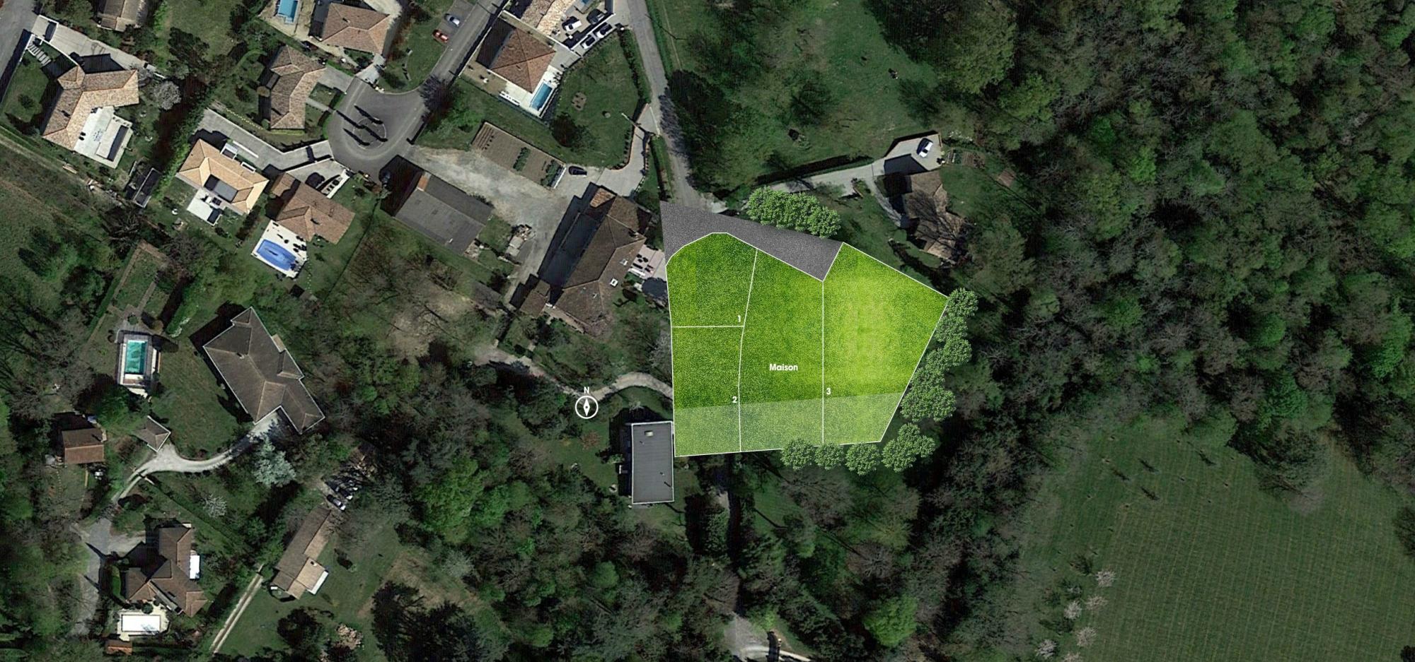 Chemin de Bellevue - Terrains à vendre à Aigrefeuille près de Toulouse