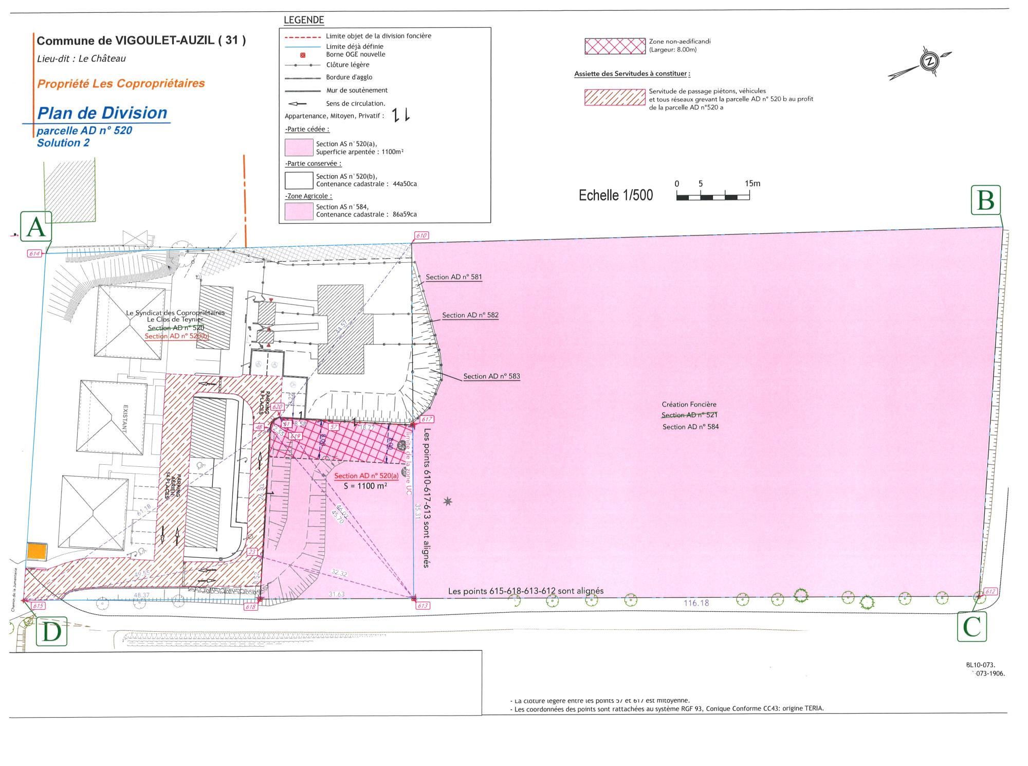 Chemin de la Jumenterie - Terrains à vendre à Vigoulet-Auzil près de Toulouse